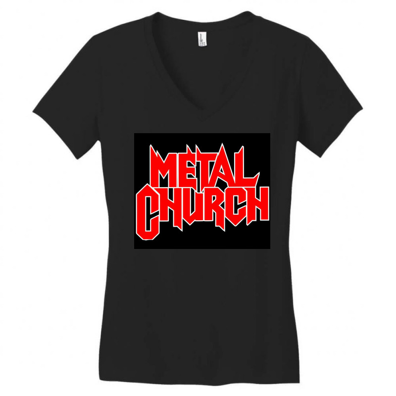 Church Women's V-Neck T-Shirt by tiarakinan | Artistshot