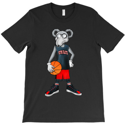 Gym Rat Basketball Male T-shirt Designed By Lian Alkein