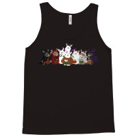 Halloween Costume Gift T  Shirt Rabbit Halloween Horizontal Design Tank Top | Artistshot