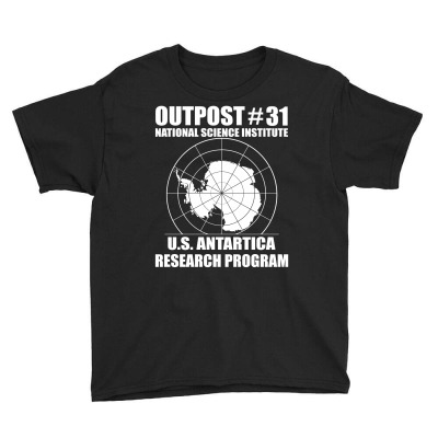 Outpost 31 Us Antarctica Research Program Youth Tee Designed By Slalomalt