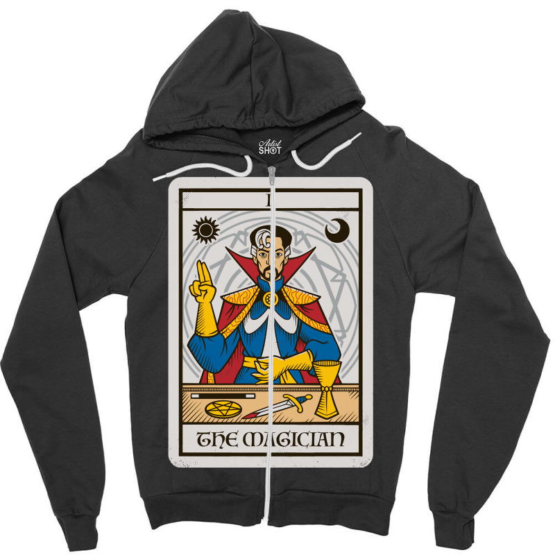 Graphic Picture  Superhero Retro Vintage Zipper Hoodie | Artistshot