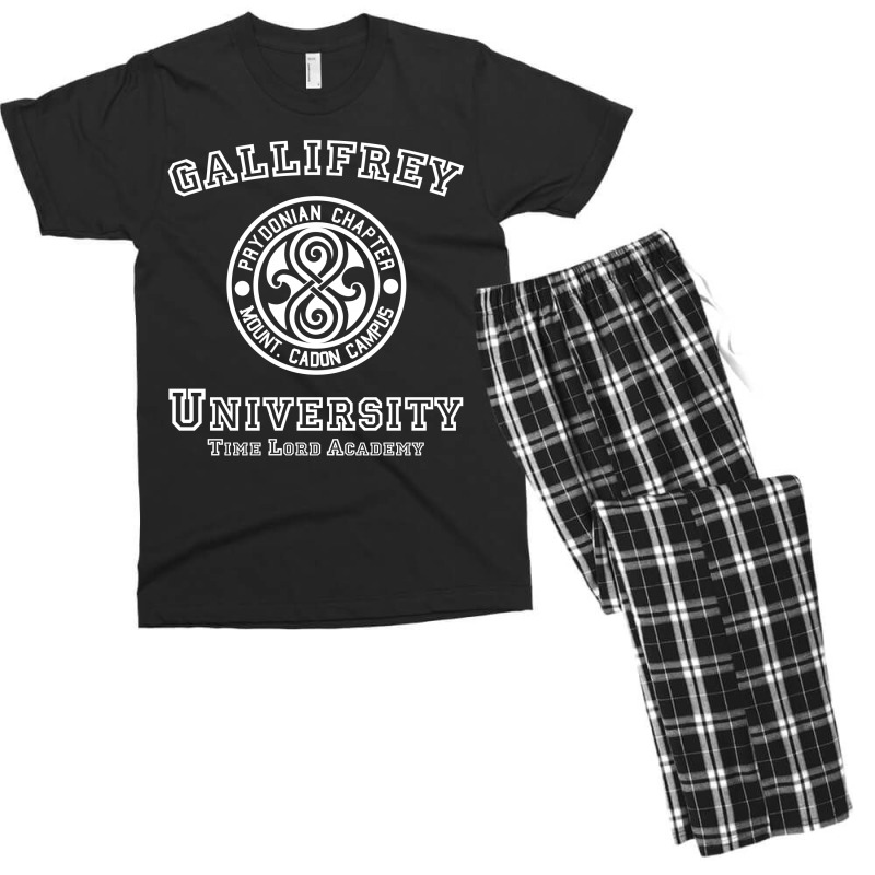 Gallifrey University Men's T-shirt Pajama Set | Artistshot