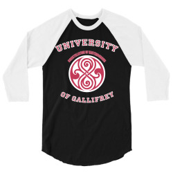 gallifrey university 3/4 Sleeve Shirt | Artistshot