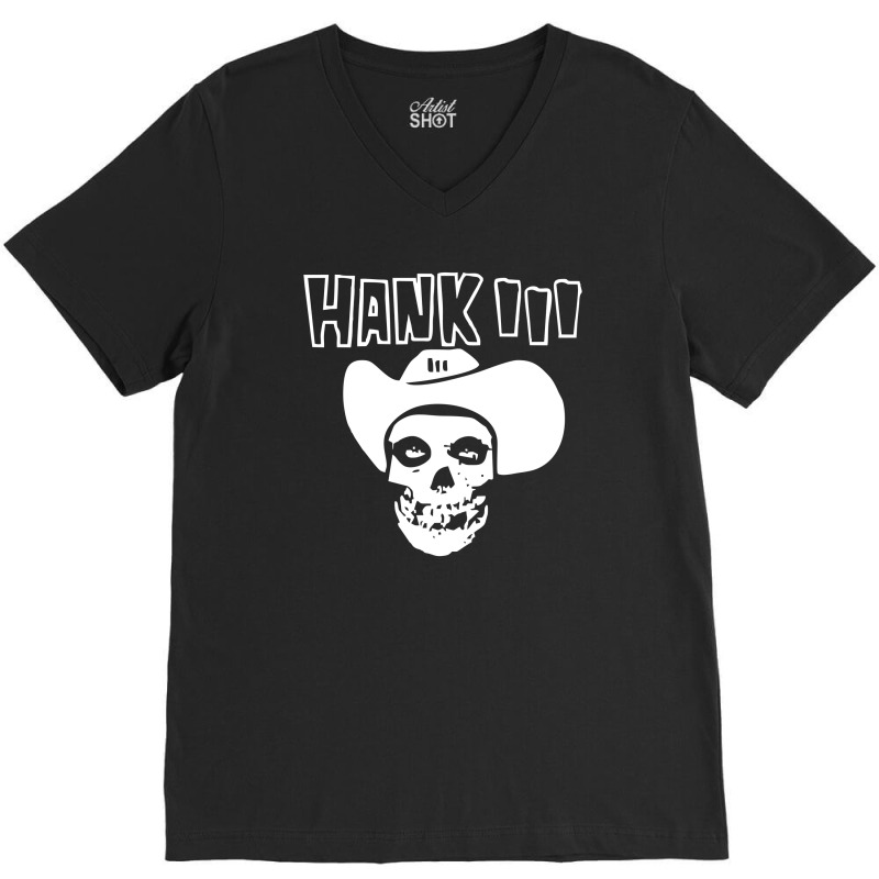 Hank Iii V-Neck Tee by Ucaniq | Artistshot