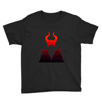 Maleficent Youth Tee Designed By Neset