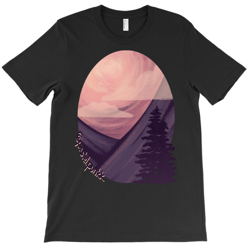 Scenery T  Shirt Pink Purple Scenery T  Shirt T-shirt | Artistshot