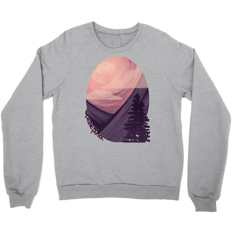 Scenery T  Shirt Pink Purple Scenery T  Shirt Crewneck Sweatshirt | Artistshot