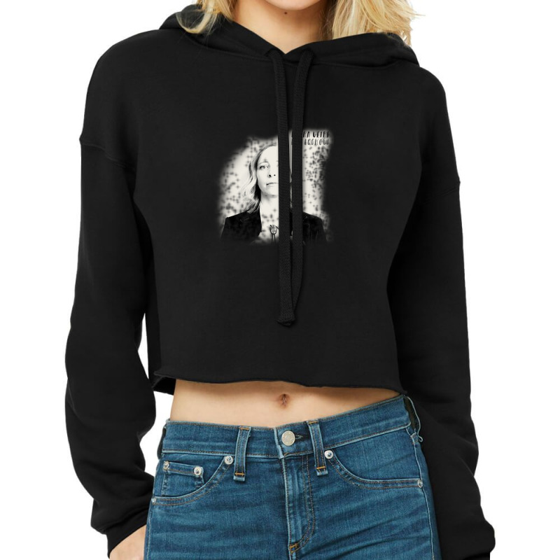 Laura Veirs Cropped Hoodie by veroandre8 | Artistshot