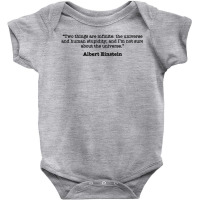 Albert Einstein For Light Baby Bodysuit | Artistshot