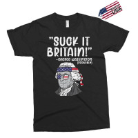 Suck It Britain George Washington Fun 4th Of July President Exclusive T-shirt | Artistshot