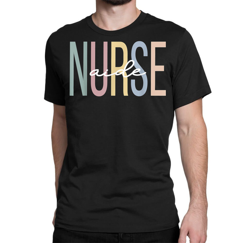 Nurse Aide Boho Nursing Aide T Shirt Classic T-shirt by RosalbaIncorvaia | Artistshot