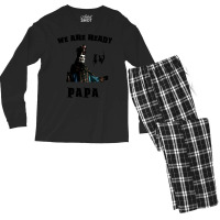 Playing  Dadzilla Father Men Women Men's Long Sleeve Pajama Set | Artistshot