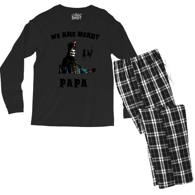 Playing  Dadzilla Father Men Women Men's Long Sleeve Pajama Set by ArtistStacys | Artistshot