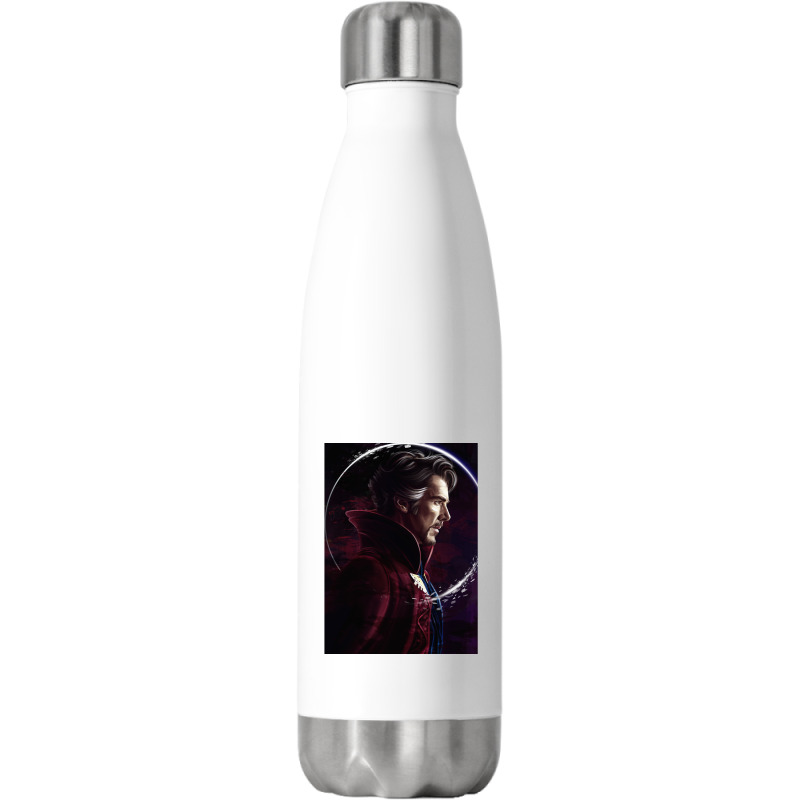 Vintage Classic Cartoon  Magic Man For Men Women Stainless Steel Water Bottle | Artistshot