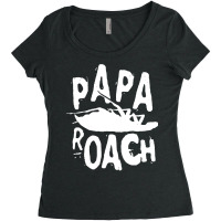 Proud  Dadzilla Father Men Women Women's Triblend Scoop T-shirt | Artistshot