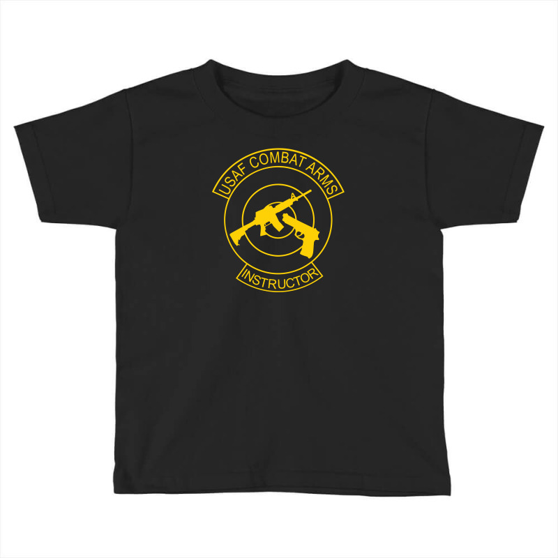 Usaf Combat Arms Instructor Toddler T-shirt by Aheupote | Artistshot