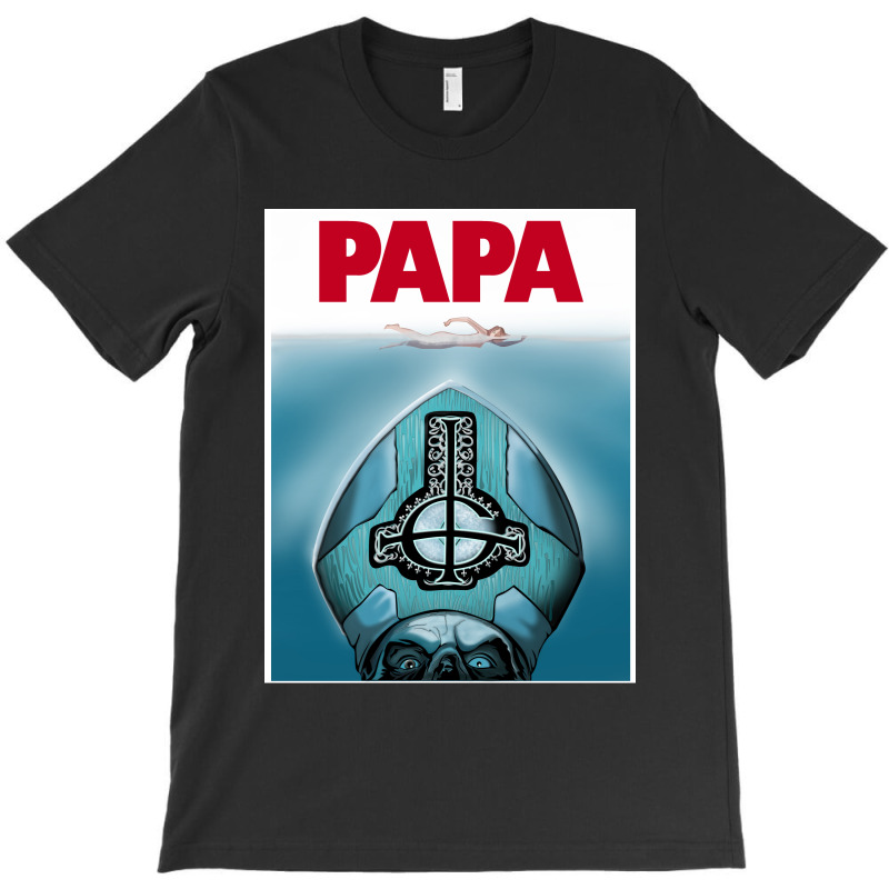 Custom Ghost Jaws T-shirt By Mastiart 