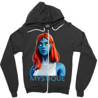 Mystique Zipper Hoodie | Artistshot