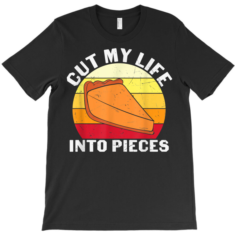 Cut My Life Into Pieces Funny Halloween Pumpkin T Shirt T-shirt | Artistshot