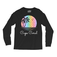 Cape Coral Florida Vacation Beach Island Family Group Gift T Shirt Long Sleeve Shirts | Artistshot