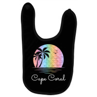 Cape Coral Florida Vacation Beach Island Family Group Gift T Shirt Baby Bibs | Artistshot