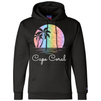 Cape Coral Florida Vacation Beach Island Family Group Gift T Shirt Champion Hoodie | Artistshot