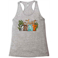 Just Pray With Texas Cactus Racerback Tank | Artistshot