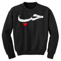 Love In Arabic Letters Halal Arab T Shirt Youth Sweatshirt | Artistshot