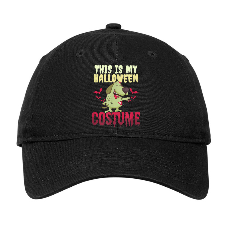 This Is My Costume Design Halloween Dog Adjustable Cap | Artistshot