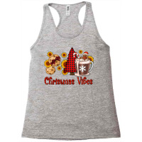 Christmas Vibes Cookies And Hot Cocoa Racerback Tank | Artistshot