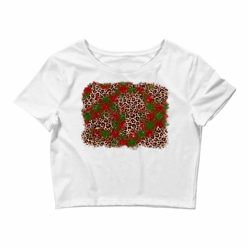 Christmas Background Crop Top | Artistshot