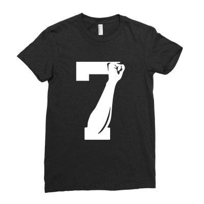 Kaepernick 7 Ladies Fitted T-shirt Designed By Toweroflandrose