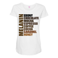 Melanin Shades Of Brown Ebony Caramel Mocha Pullover Hoodie Maternity Scoop Neck T-shirt | Artistshot