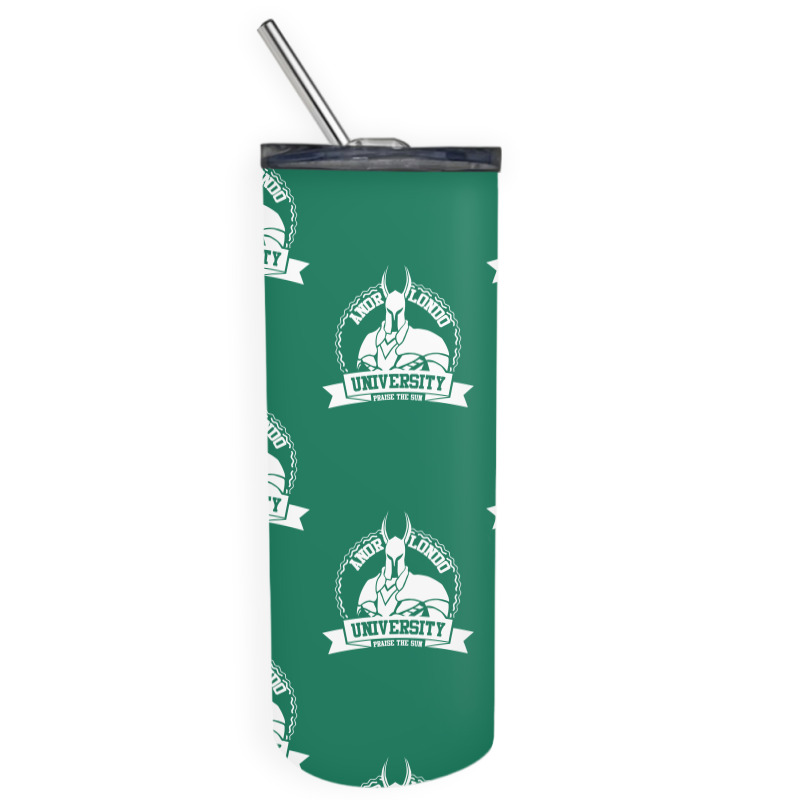 Anor Londo University Skinny Tumbler | Artistshot