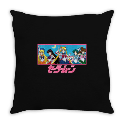 Sailor Moon Throw Pillow Designed By Sengul