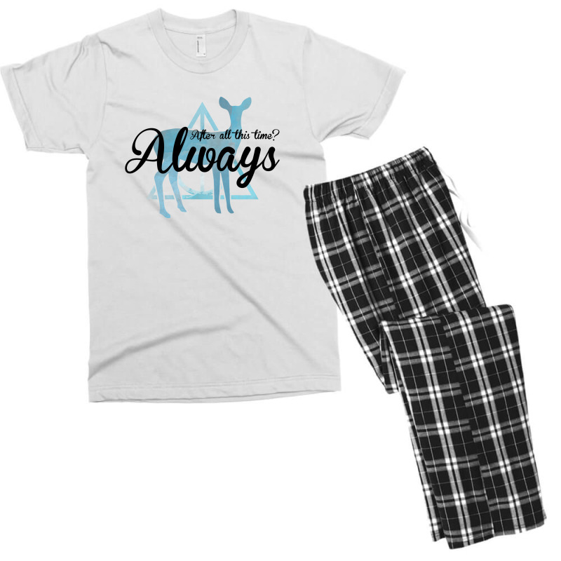 After All This Time Always For Light Men's T-shirt Pajama Set by autlu2024 | Artistshot