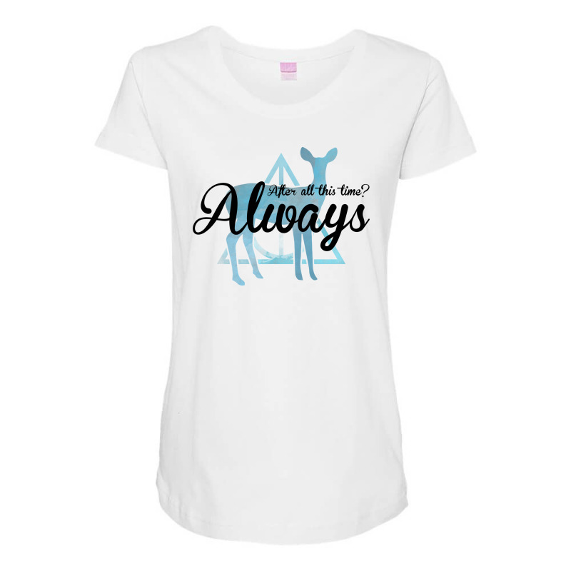 Light Maternity Scoop Neck T-shirt 