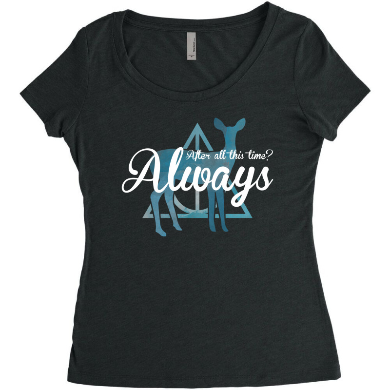 After All This Time Always For Dark Women's Triblend Scoop T-shirt by autlu2024 | Artistshot