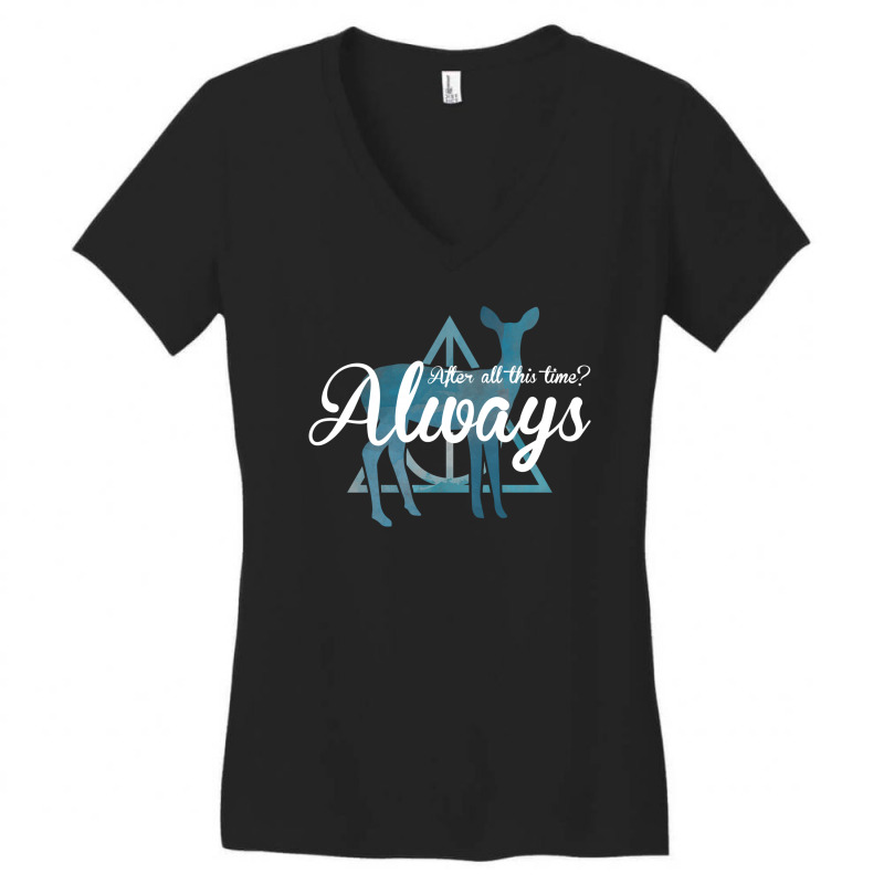 After All This Time Always For Dark Women's V-Neck T-Shirt by autlu2024 | Artistshot