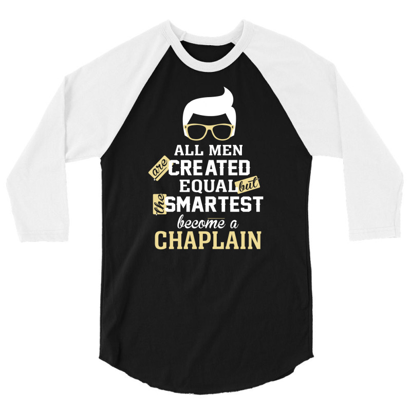 Men Become A Chaplain 3/4 Sleeve Shirt by thanchashop | Artistshot