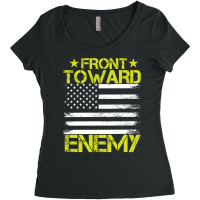 Front Toward Enemy Tee Apparel Women's Triblend Scoop T-shirt | Artistshot