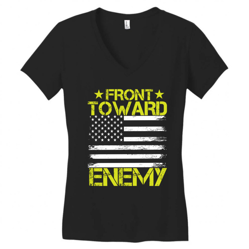 Front Toward Enemy Tee Apparel Women's V-Neck T-Shirt by Kawar006 | Artistshot