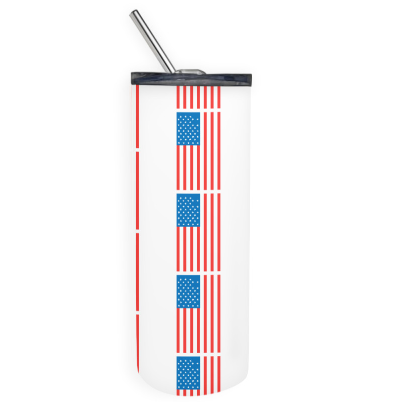 American Flag Skinny Tumbler | Artistshot