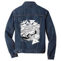 Initial D Like Trackmania Car Men Denim Jacket | Artistshot