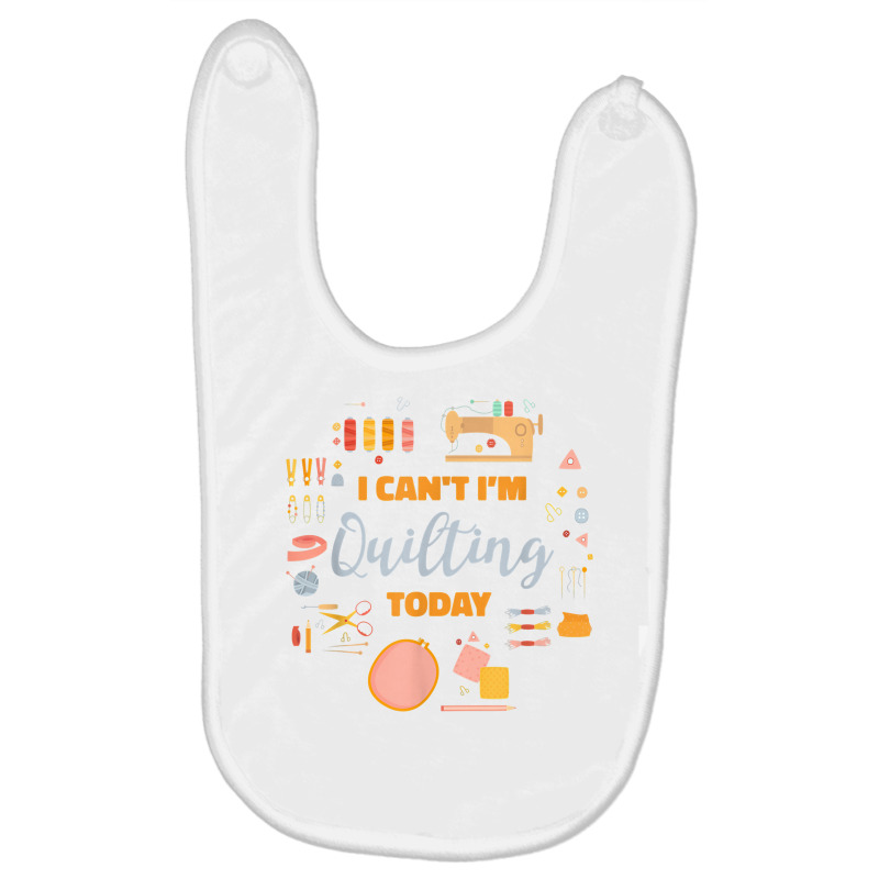 Quilting Today Quilter Sewing Machine Fabric Quilt Tools T Shirt Baby Bibs | Artistshot