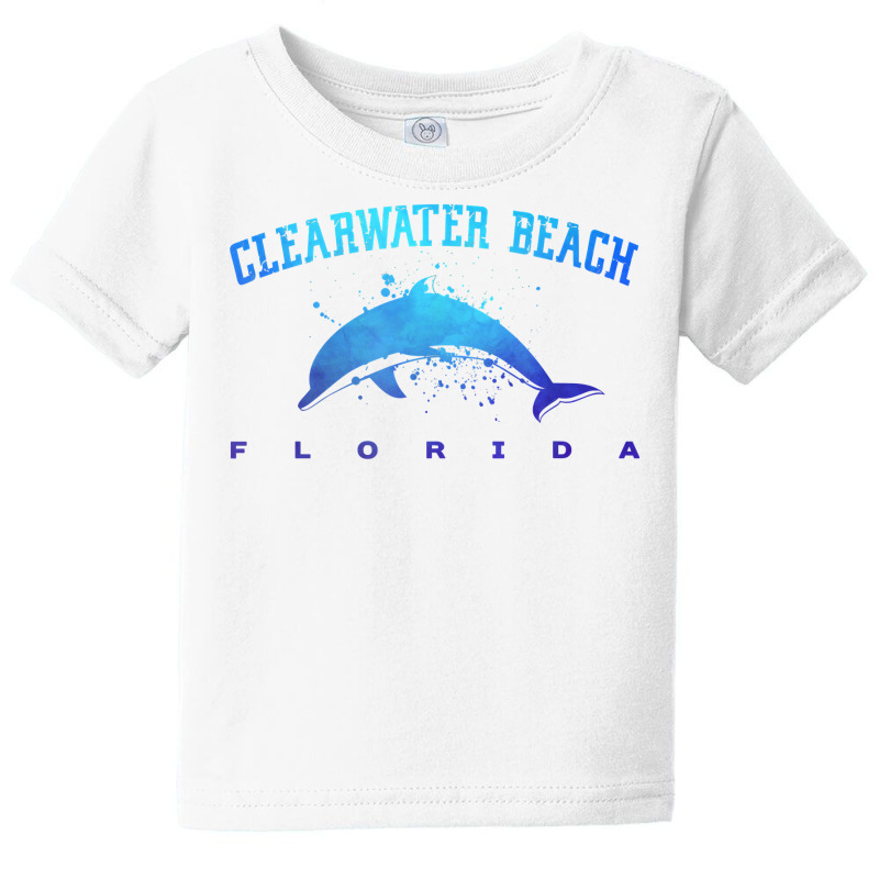 Clearwater Beach Florida Dolphin Lover Scuba Diving Vacation T Shirt Baby Tee by kalerttjay | Artistshot