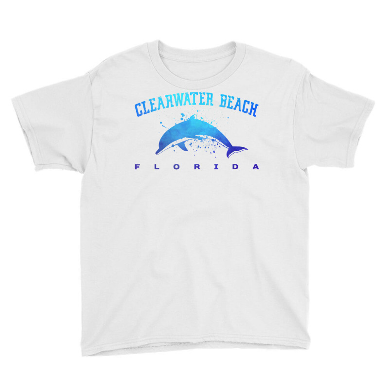 Clearwater Beach Florida Dolphin Lover Scuba Diving Vacation T Shirt Youth Tee by kalerttjay | Artistshot