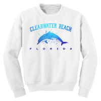 Clearwater Beach Florida Dolphin Lover Scuba Diving Vacation T Shirt Youth Sweatshirt | Artistshot