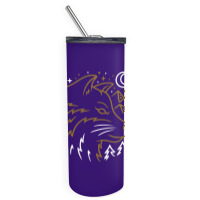 Wolf Wild Skinny Tumbler | Artistshot