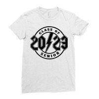 Senior 2023 Lightning Bolt Class Of 2023 Graduation T Shirt Ladies Fitted T-shirt | Artistshot